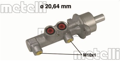 METELLI 05-0538 EAN: 8032747095041.