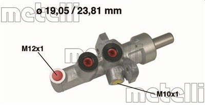 METELLI 05-0619 EAN: 8032747095874.