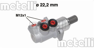 METELLI 05-0673 EAN: 8032747024430.