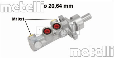 METELLI 05-0709 EAN: 8032747011140.