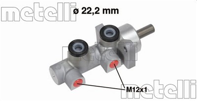 METELLI 05-0723 EAN: 8032747049846.