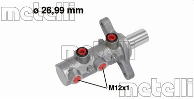 METELLI 05-0729 EAN: 8032747049969.