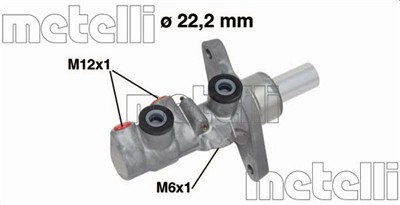 METELLI 05-0743 EAN: 8032747044483.