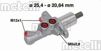 METELLI 05-0748 EAN: 8032747044582.