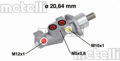 METELLI 05-0750 EAN: 8032747012000.