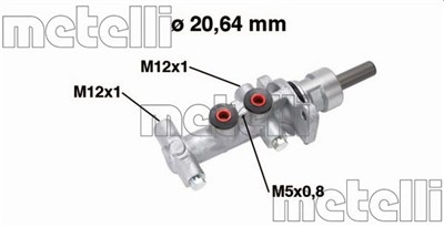 METELLI 05-0768 EAN: 8032747012369.