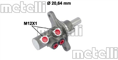 METELLI 05-0787 EAN: 8032747108659.