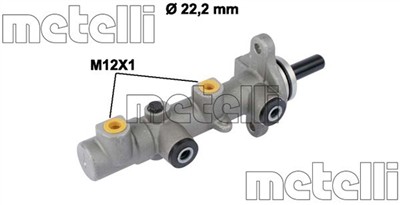 METELLI 05-0825 EAN: 8032747116029.