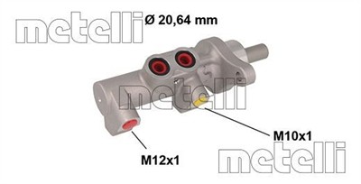 METELLI 05-0846 EAN: 8032747157398.