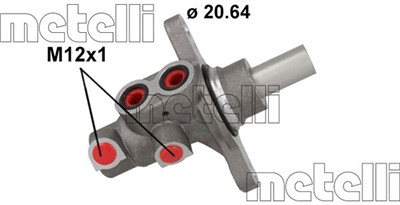 METELLI 05-0898 EAN: 8032747218136.