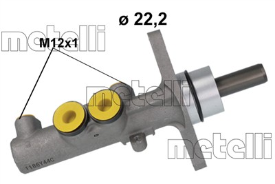 METELLI 05-1186 EAN: 8032747270622.