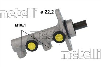METELLI 05-1231 EAN: 8032747333334.
