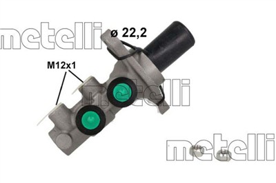 METELLI 05-1249 EAN: 8032747334218.