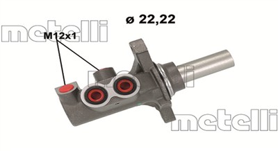 METELLI 05-1268 EAN: 8032747429594.