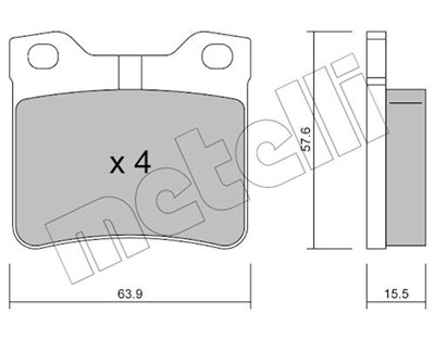 METELLI 22-0192-1 Číslo výrobce: 21278. EAN: 8032747616987.