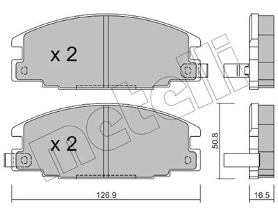 METELLI 22-0244-0 Číslo výrobce: 21467. EAN: 8032747618127.