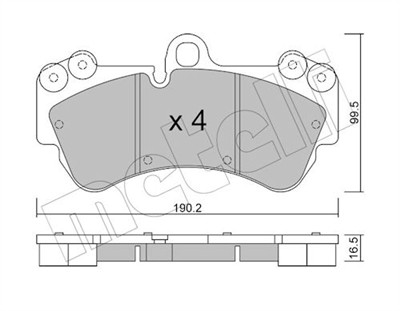 METELLI 22-0653-0 Číslo výrobce: 23692. EAN: 8032747624630.