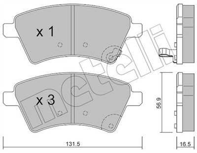 METELLI 22-0702-0 Číslo výrobce: 24391. EAN: 8032747625484.
