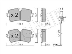 METELLI 22-0955-0K