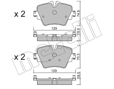 METELLI 22-1037-0 Číslo výrobce: 22216. EAN: 8032747138113.