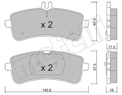 METELLI 22-1200-0 Číslo výrobce: 25163. EAN: 8032747313749.