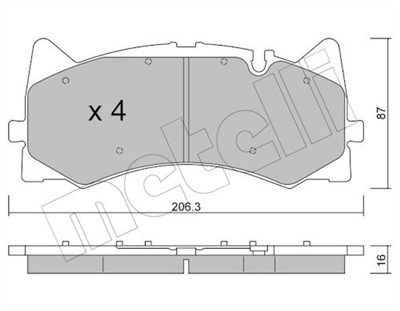 METELLI 22-1271-0 Číslo výrobce: 25838. EAN: 8032747453667.
