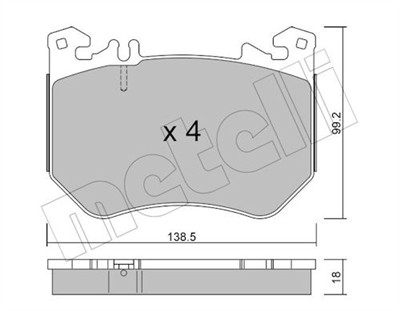METELLI 22-1311-1 Číslo výrobce: 26443.