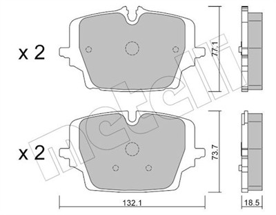 METELLI 22-1407-0 Číslo výrobce: 20707.