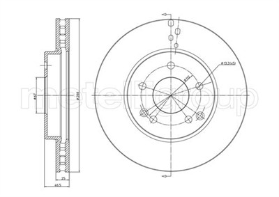 METELLI 23-0701C EAN: 8032747026588.