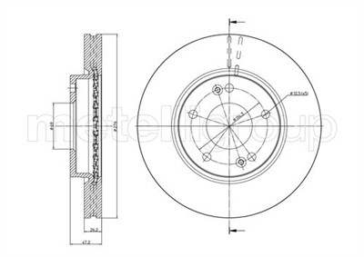 METELLI 23-0843C EAN: 8032747101568.