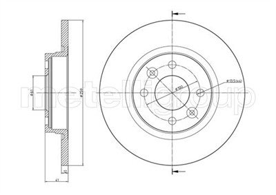 METELLI 23-0864C EAN: 8032747228234.