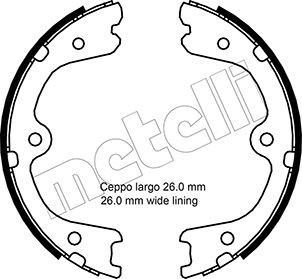 METELLI 53-0298 Číslo výrobce: S869. EAN: 8032747019801.