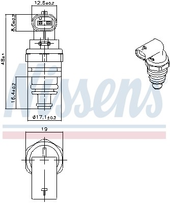 NISSENS 207047 EAN: 5707286535459.