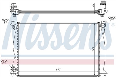 NISSENS 60231A Číslo výrobce: 376790104. EAN: 5707286191044.