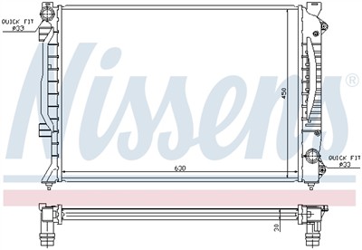 NISSENS 60422A EAN: 5707286191433.