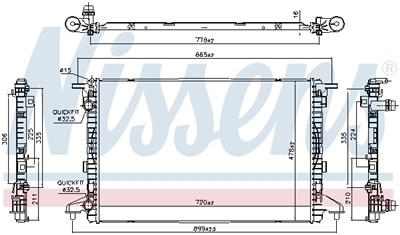 NISSENS 606463 EAN: 5707286440814.