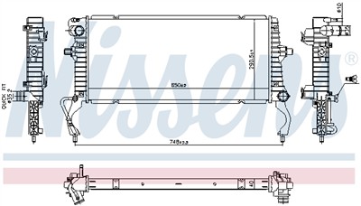 NISSENS 607023 EAN: 5707286535176.