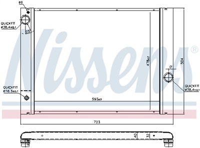 NISSENS 60763 EAN: 5707286193611.