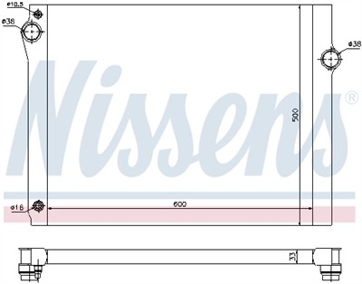 NISSENS 60768 Číslo výrobce: 376754121. EAN: 5707286193666.