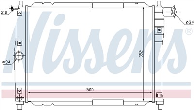 NISSENS 61644 EAN: 5707286197251.
