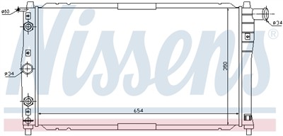 NISSENS 616591 EAN: 5707286197428.