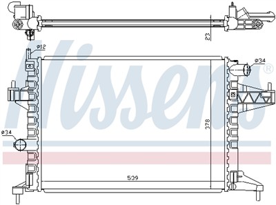 NISSENS 63008 EAN: 5707286208483.