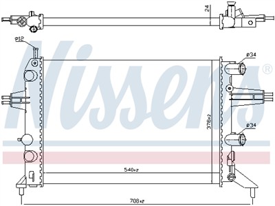 NISSENS 63016 EAN: 5707286208612.