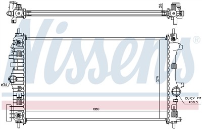 NISSENS 630717 EAN: 5707286349865.