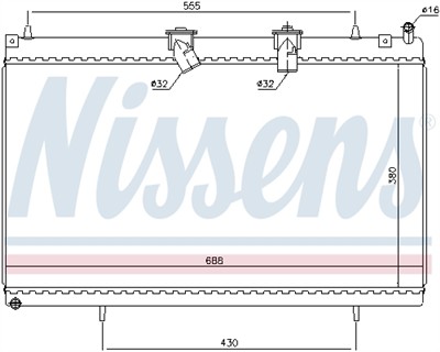 NISSENS 636003 Číslo výrobce: 376732761. EAN: 5707286212428.
