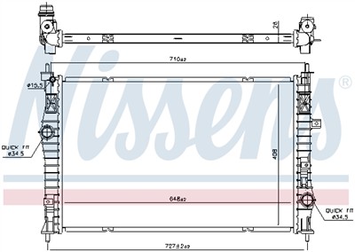 NISSENS 636042 EAN: 5707286412248.