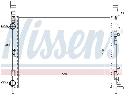 NISSENS 637628 EAN: 5707286366596.