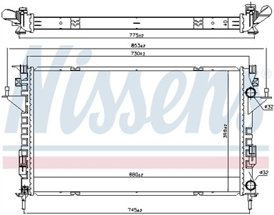 NISSENS 637666 Číslo výrobce: 376716291. EAN: 5707286413931.
