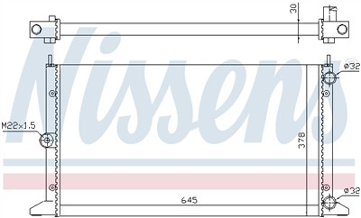 NISSENS 63991 Číslo výrobce: 376719711. EAN: 5707286215658.