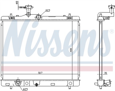 NISSENS 64257 EAN: 5707286370067.